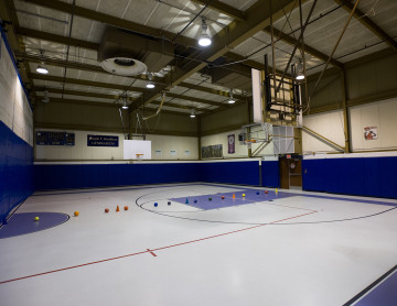 visual of a basket ball court